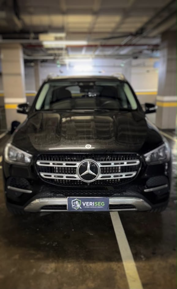 Vistoria cautelar realizada em estacionamento